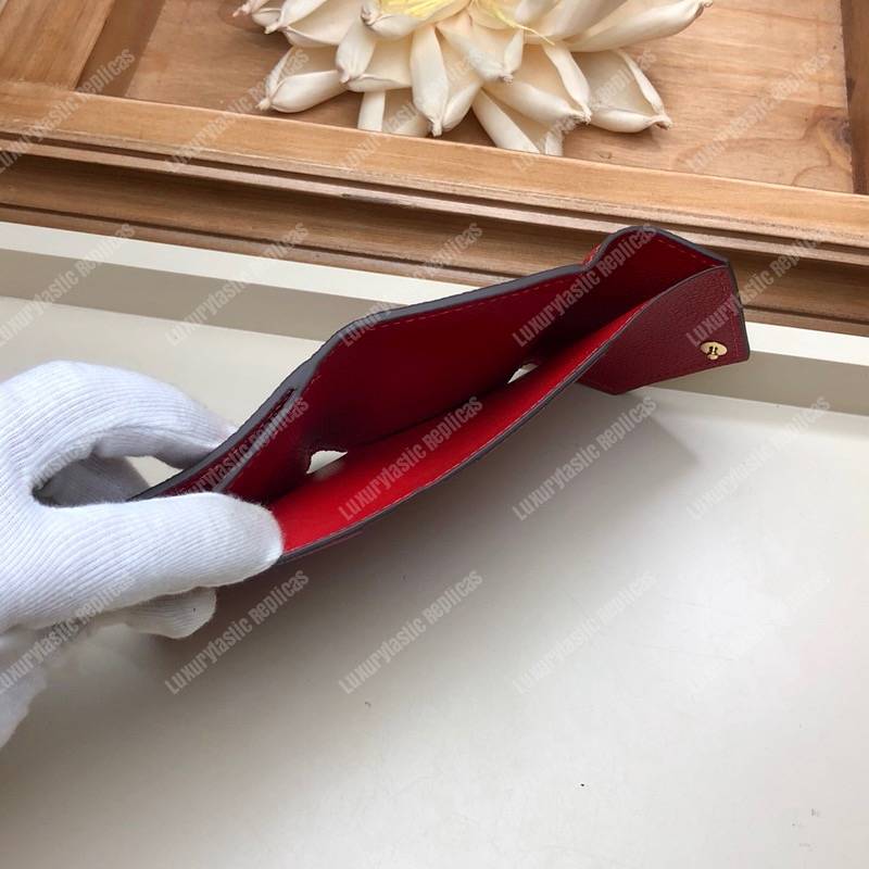 LV Zoé Wallet Monogram Empreinte Scarlet