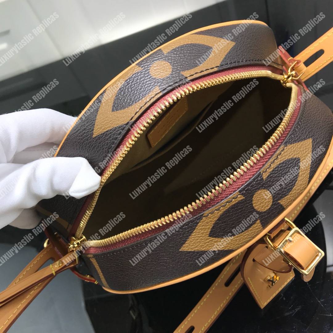 LV Boite Chapeau Souple Giant Reverse Monogram