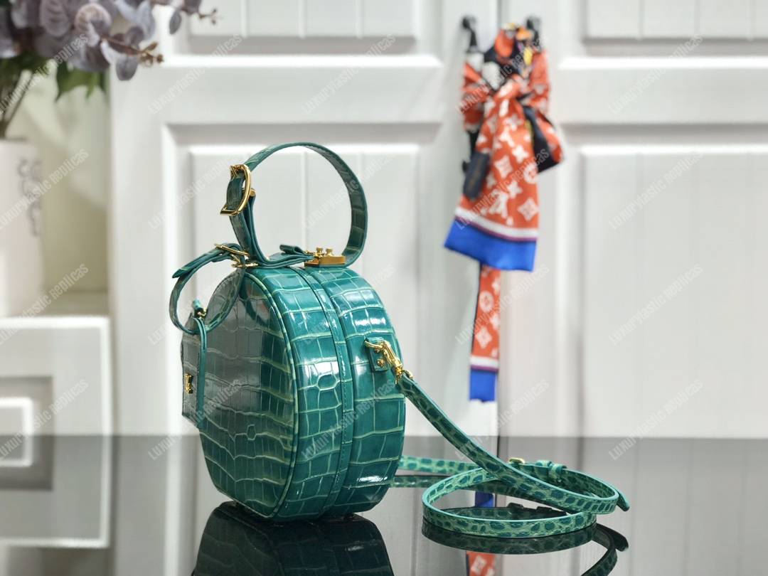 LV Petite Boite Chapeau Turquoise