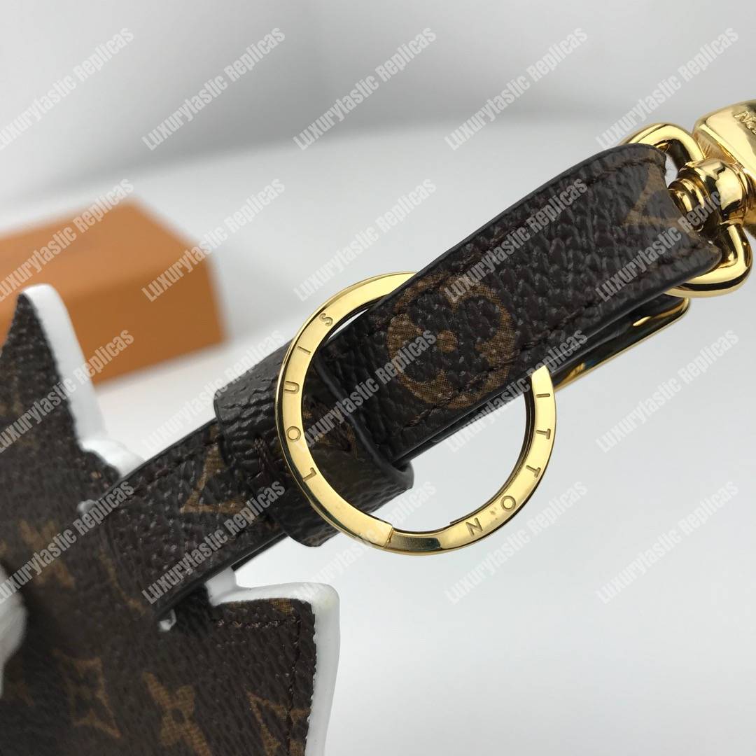 LV Catogram Bag Charm and Key Holder Cat