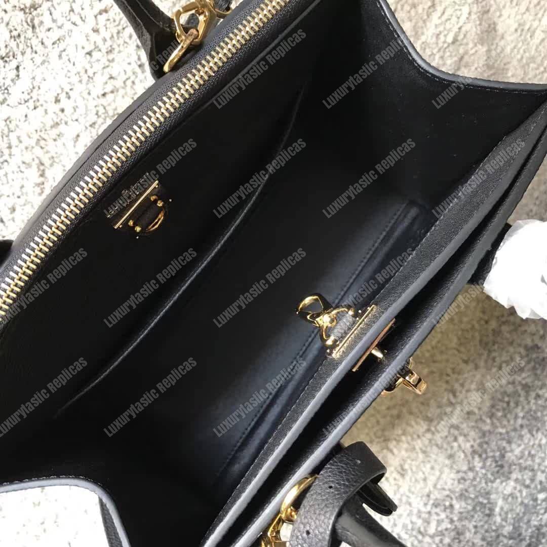 LV City Steamer PM Taurillon Leather