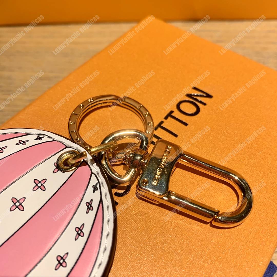LV Vivienne Xmas Bag Charm And Key Holder Hot Air Balloon