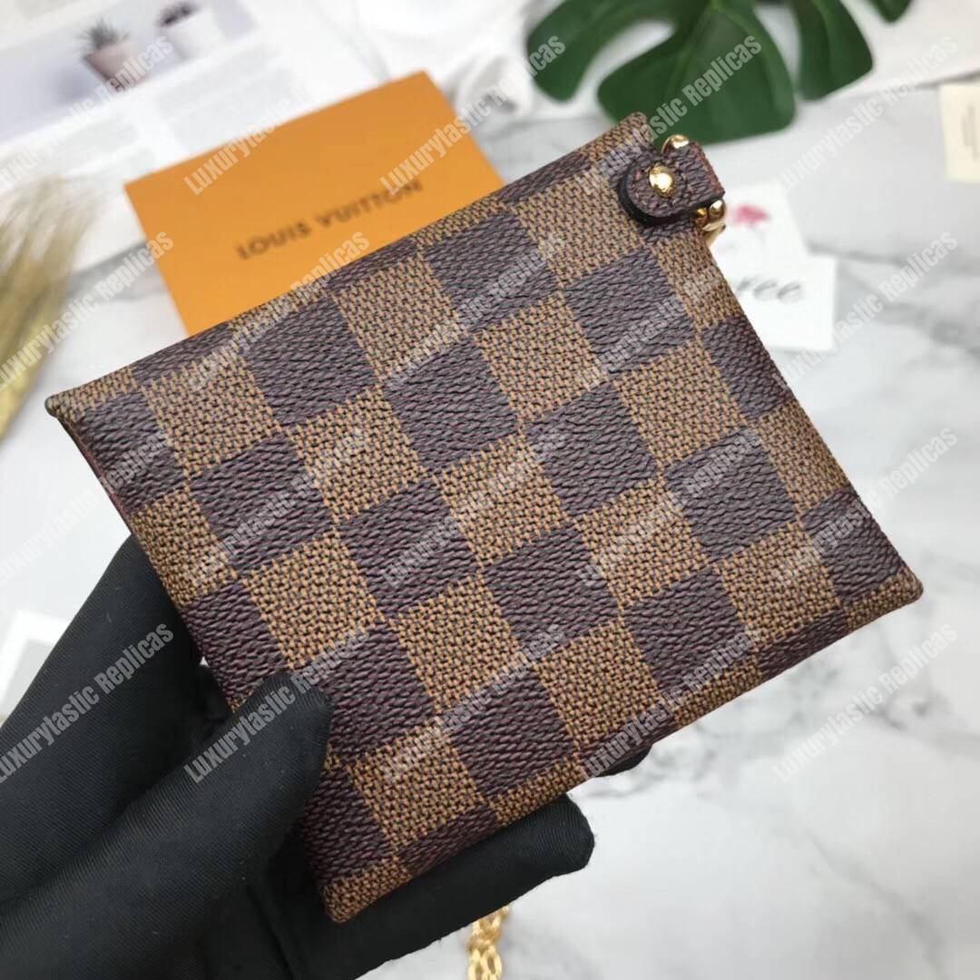 LV Kirigami Necklace Damier Ebene