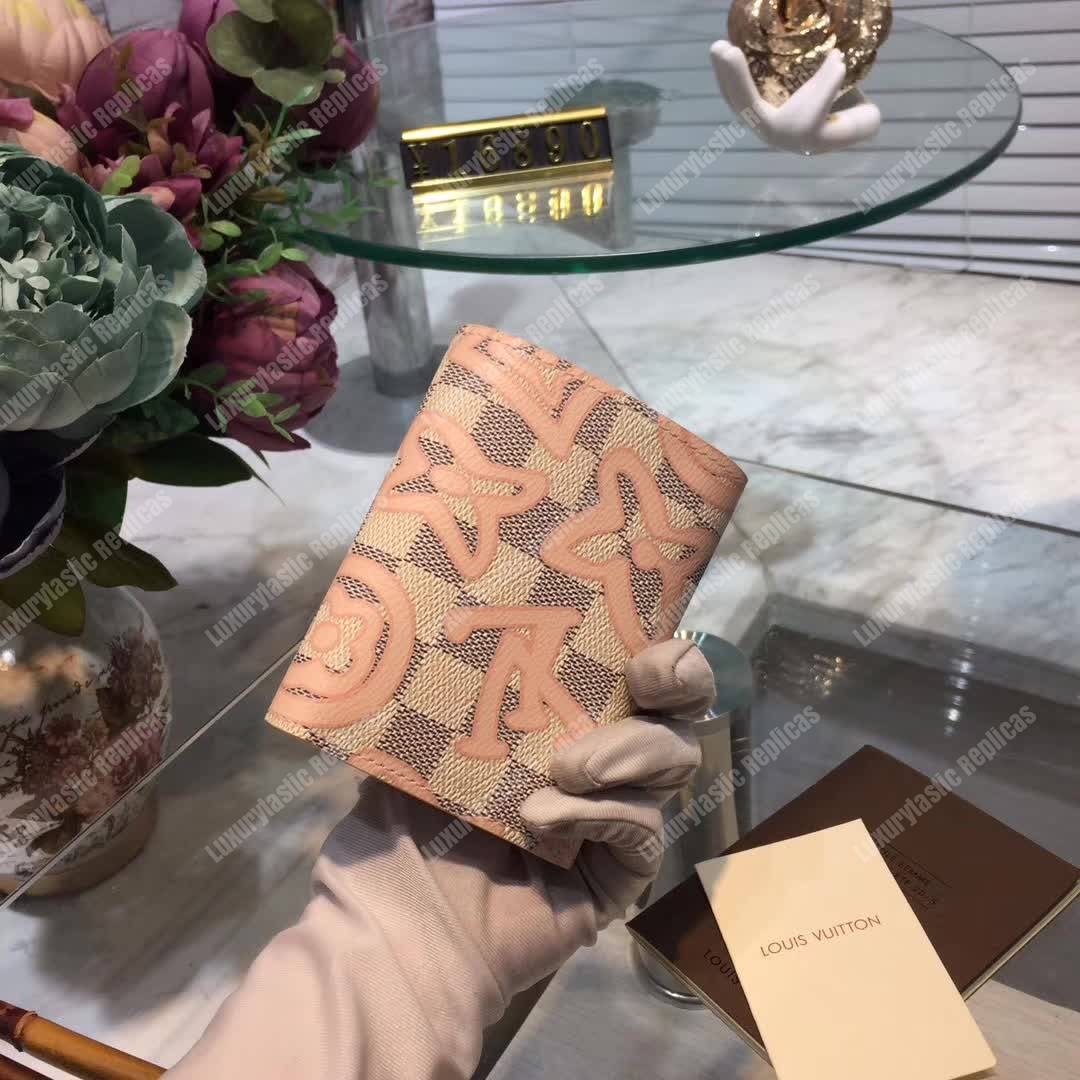 LV Victorine Wallet Damier Azur Canvas Special Edition