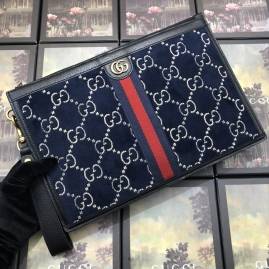 G*u*i gg velvet pouch blue