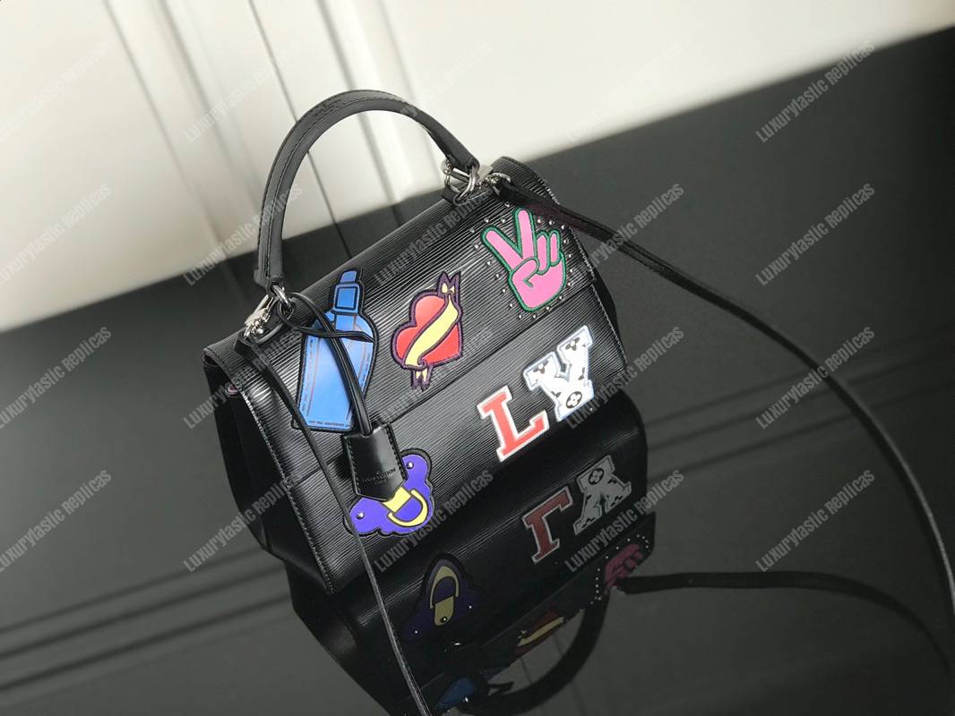 LV Cluny BB Epi Leather Luxury Trunkmaker Black