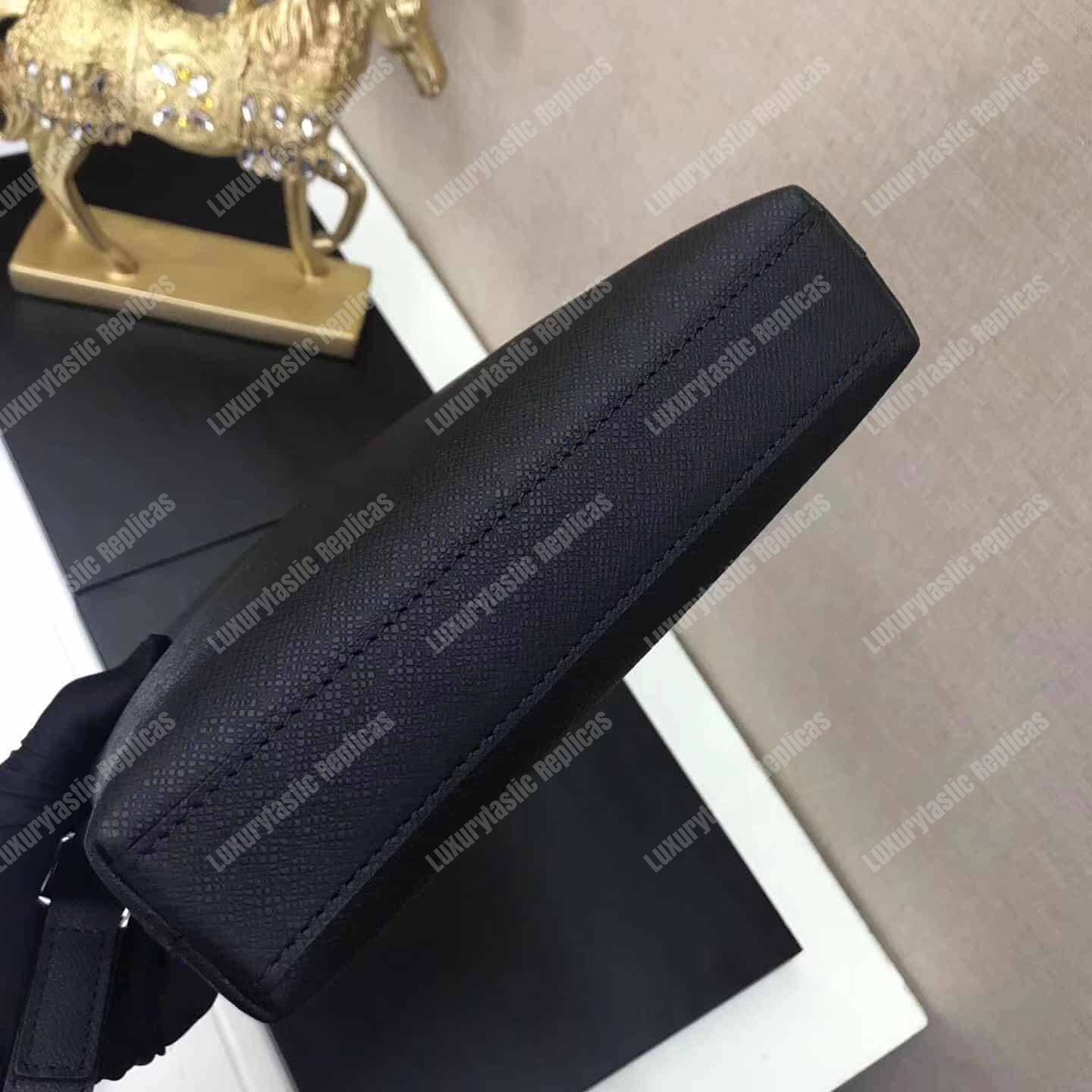 LV Pochette Grigori Cowhide Leather Black