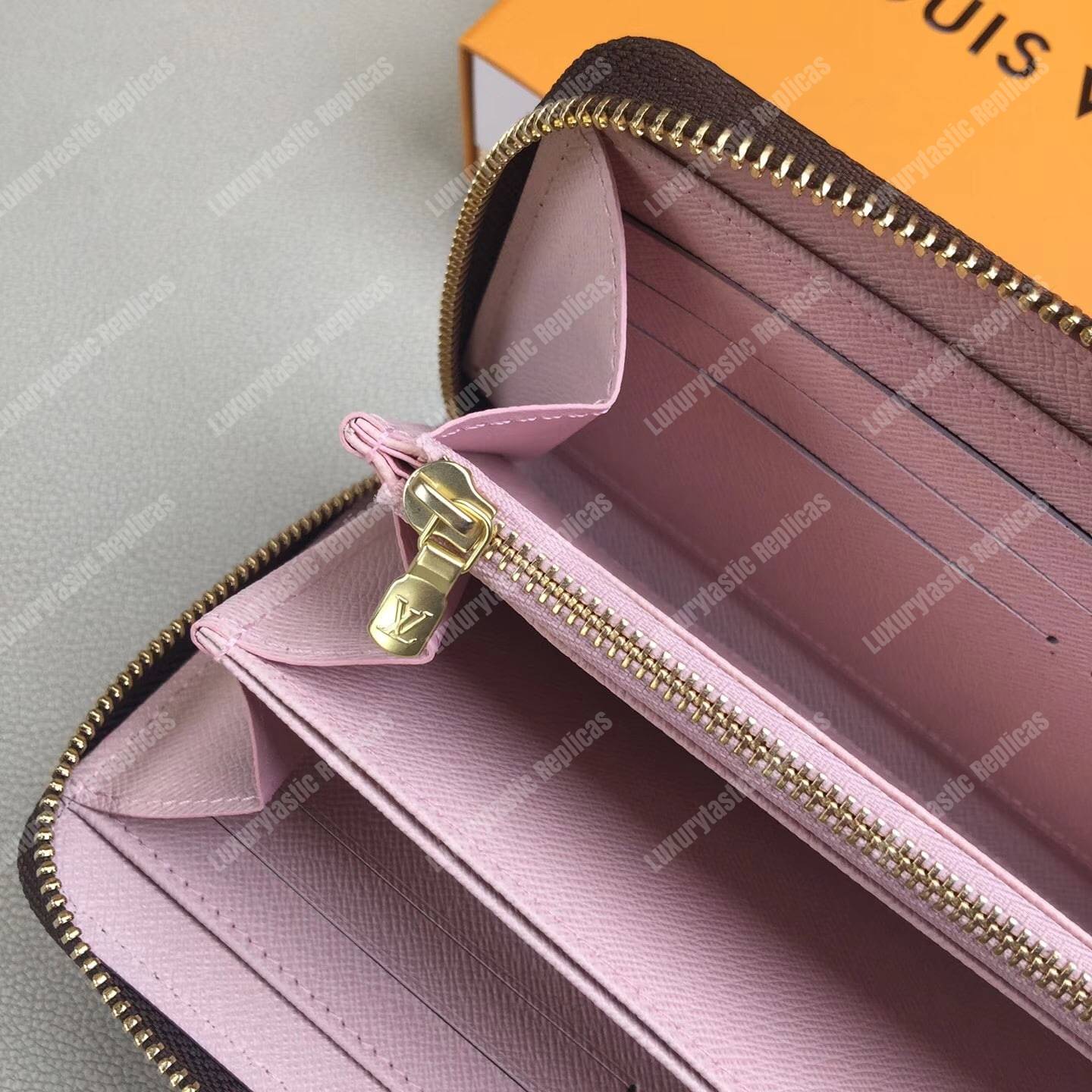 LV Zippy Wallet My LV World Tour Monogram Pink