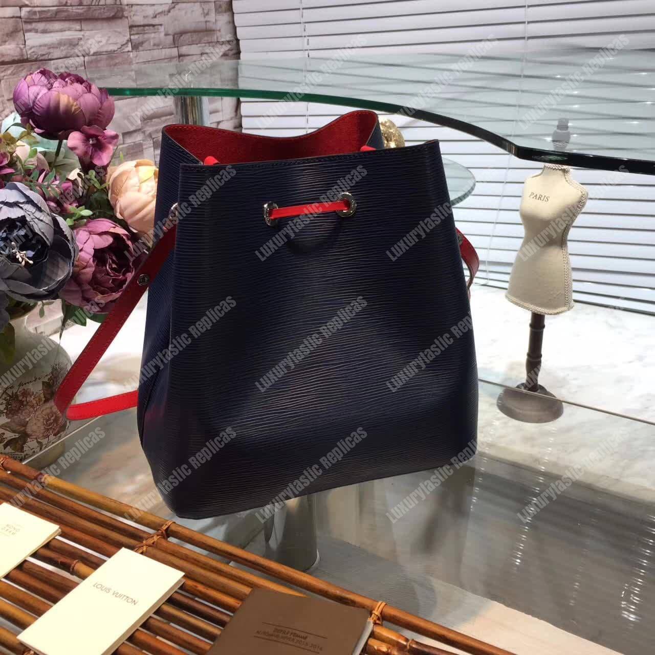 LV NéoNoé Bag Epi Leather Indigo