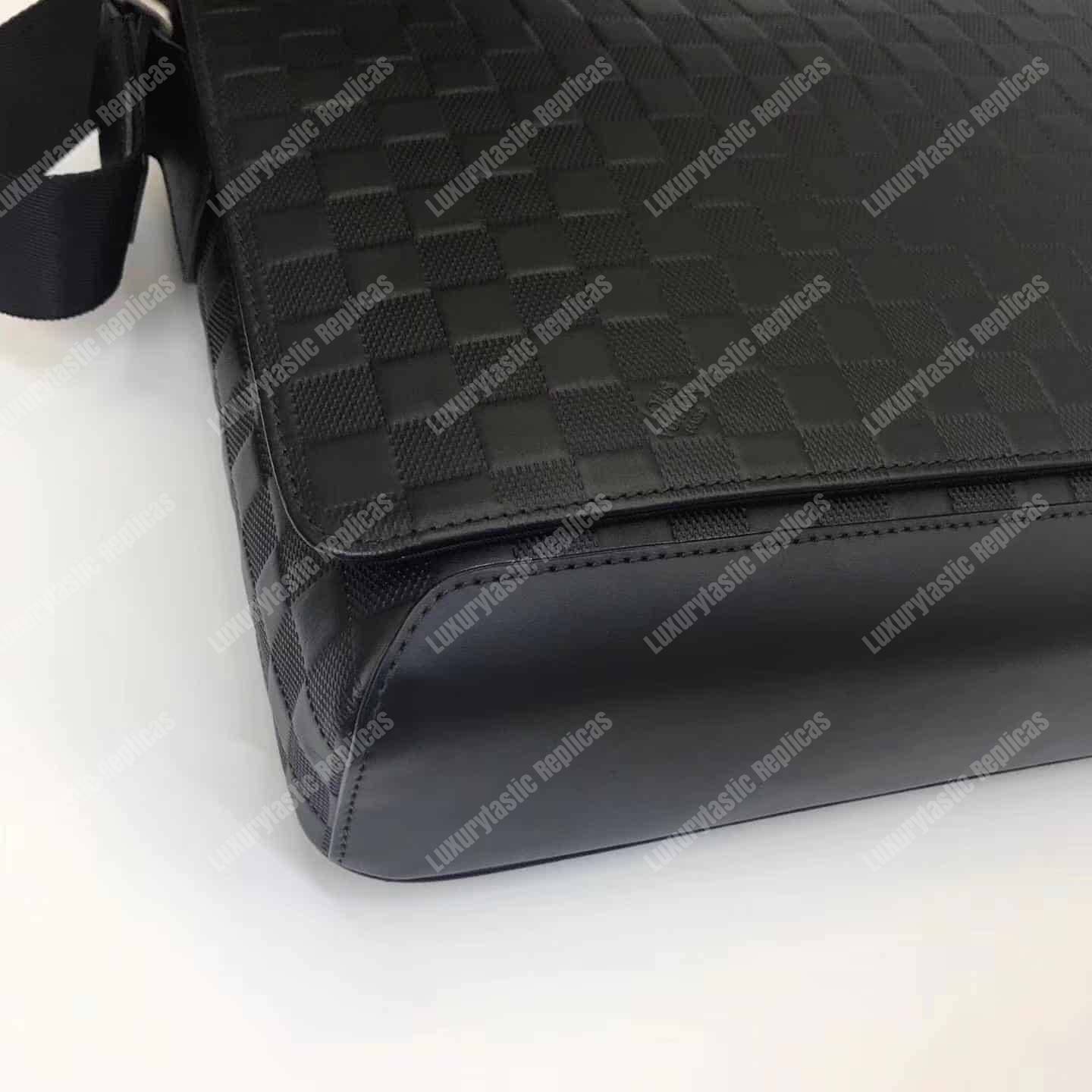 LV District MM Damier Infini Leather Onyx
