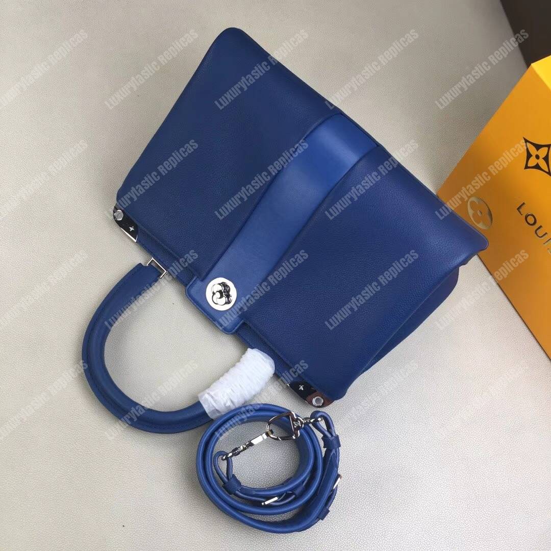 LV Astrid Veau Nuage Leather Bleu