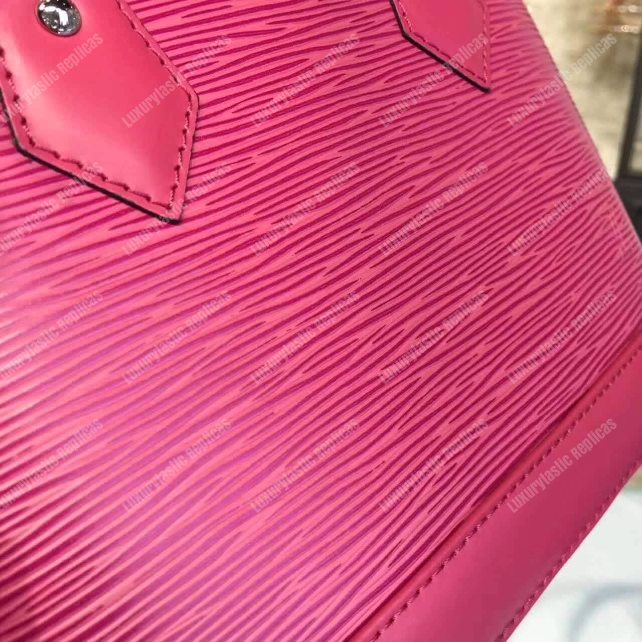 LV Alma BB Epi Leather Freesia