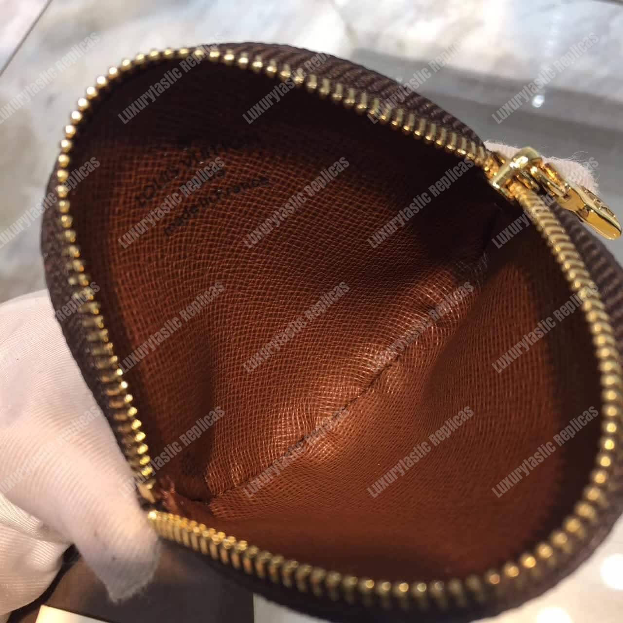 LV Round Coin Purse Monogram