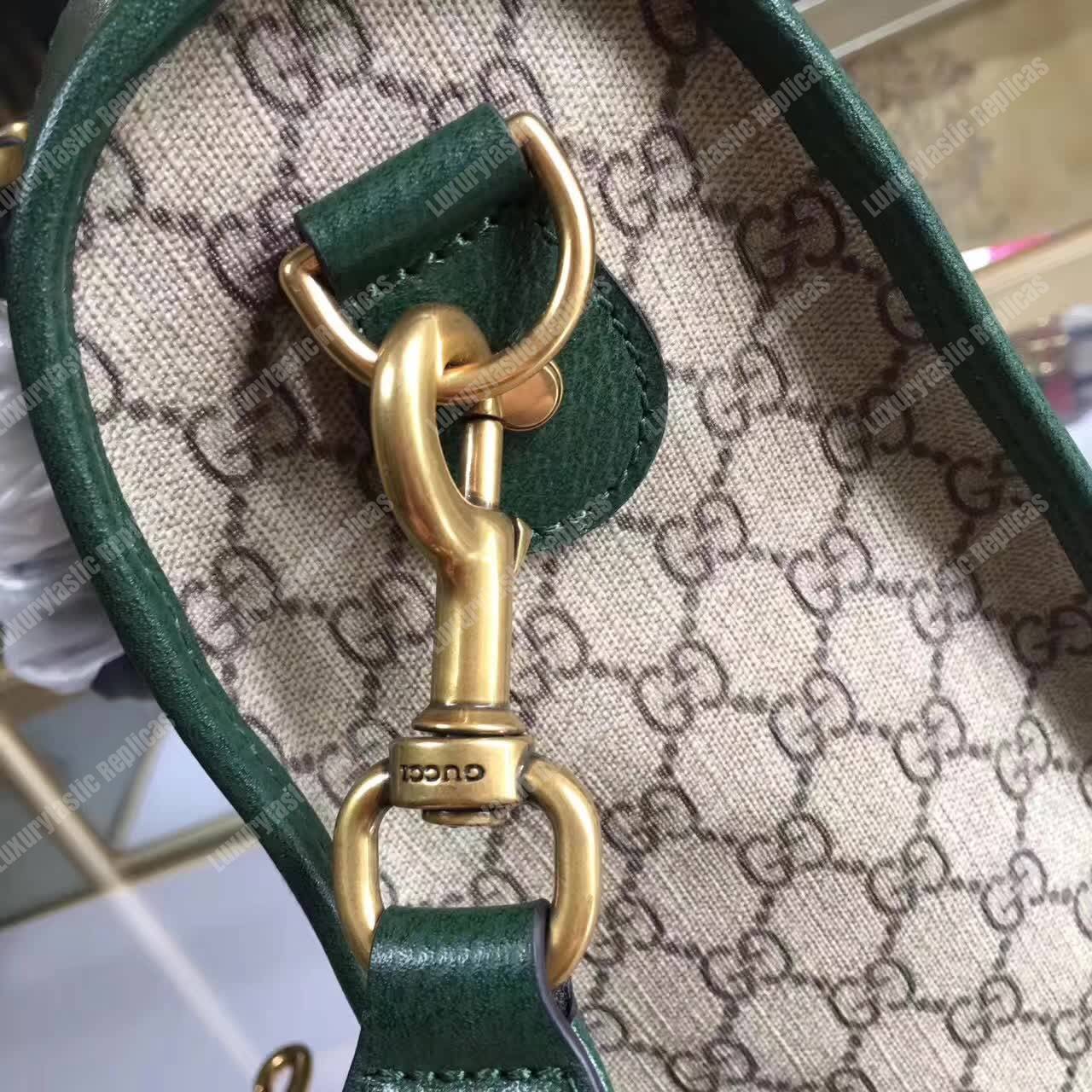 G*u*i soft gg sup*e duffle bag green