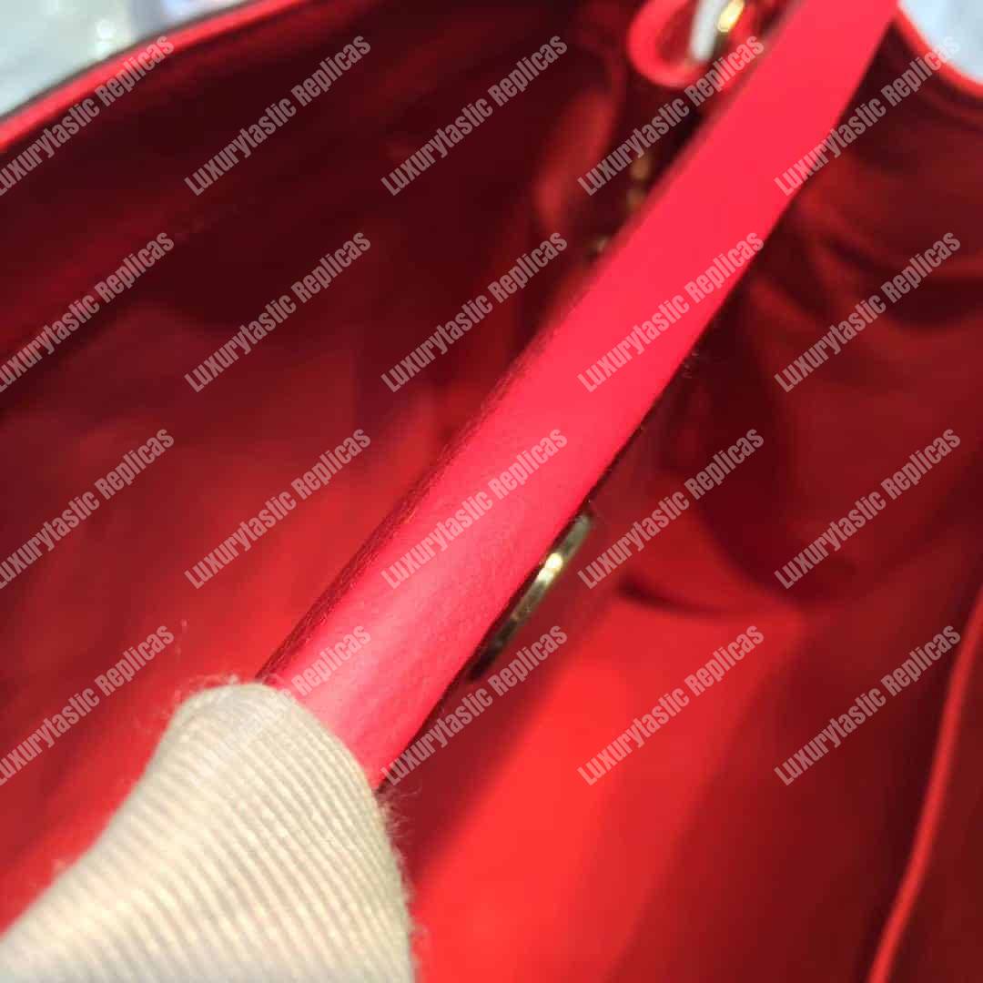 LV Florine Tote Bag Monogram Canvas Red