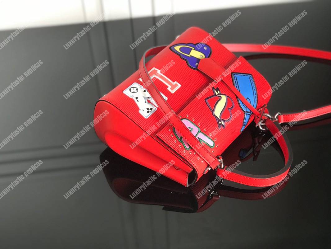 LV Cluny BB Epi Leather Luxury Trunkmaker Red
