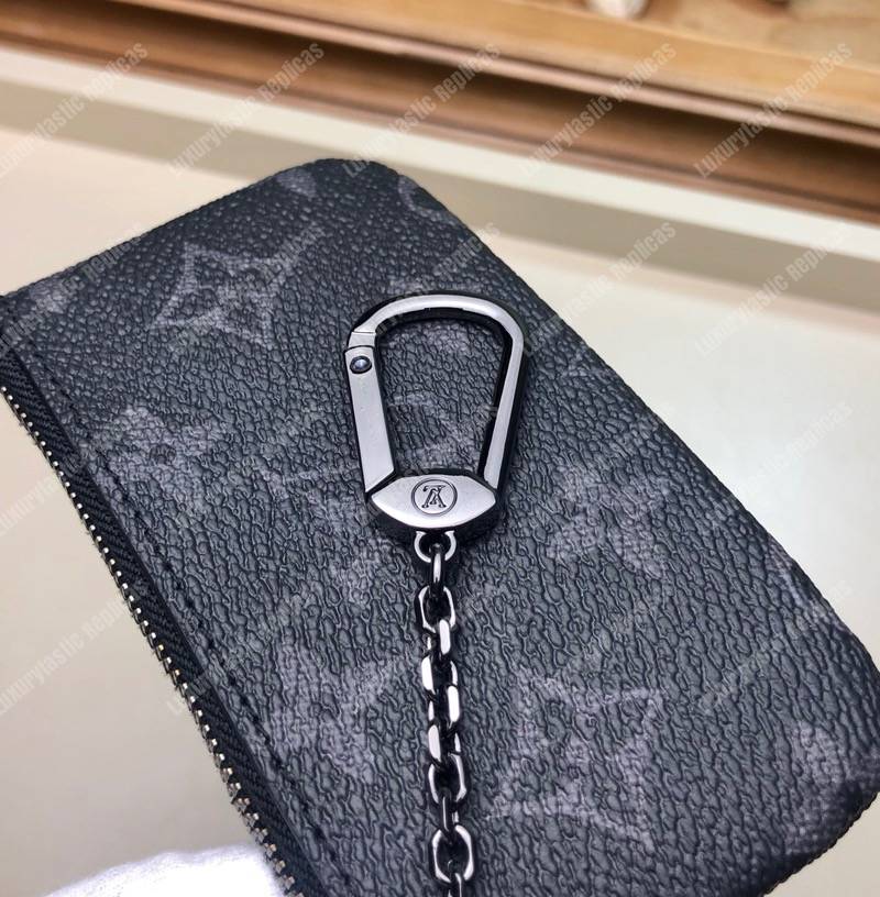 LV Key Pouch Monogram Eclipse