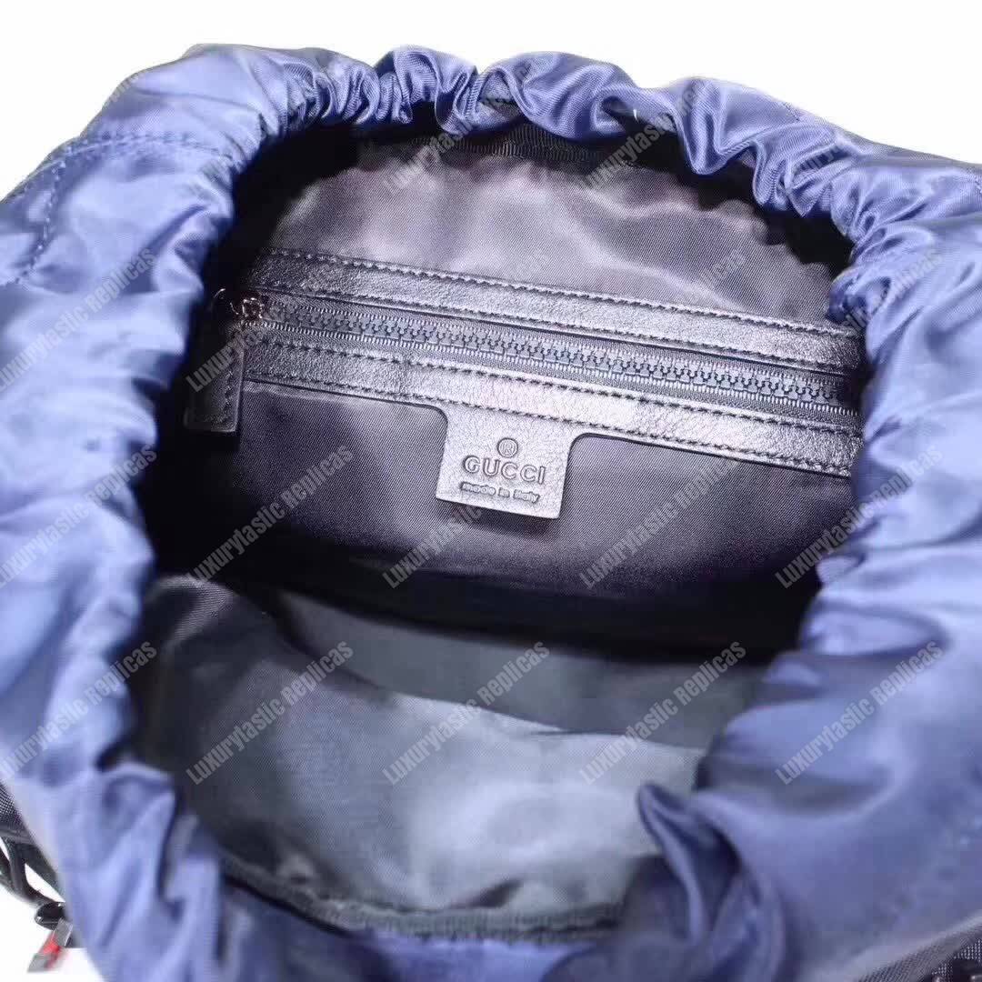 G*u*i techno canvas backpack