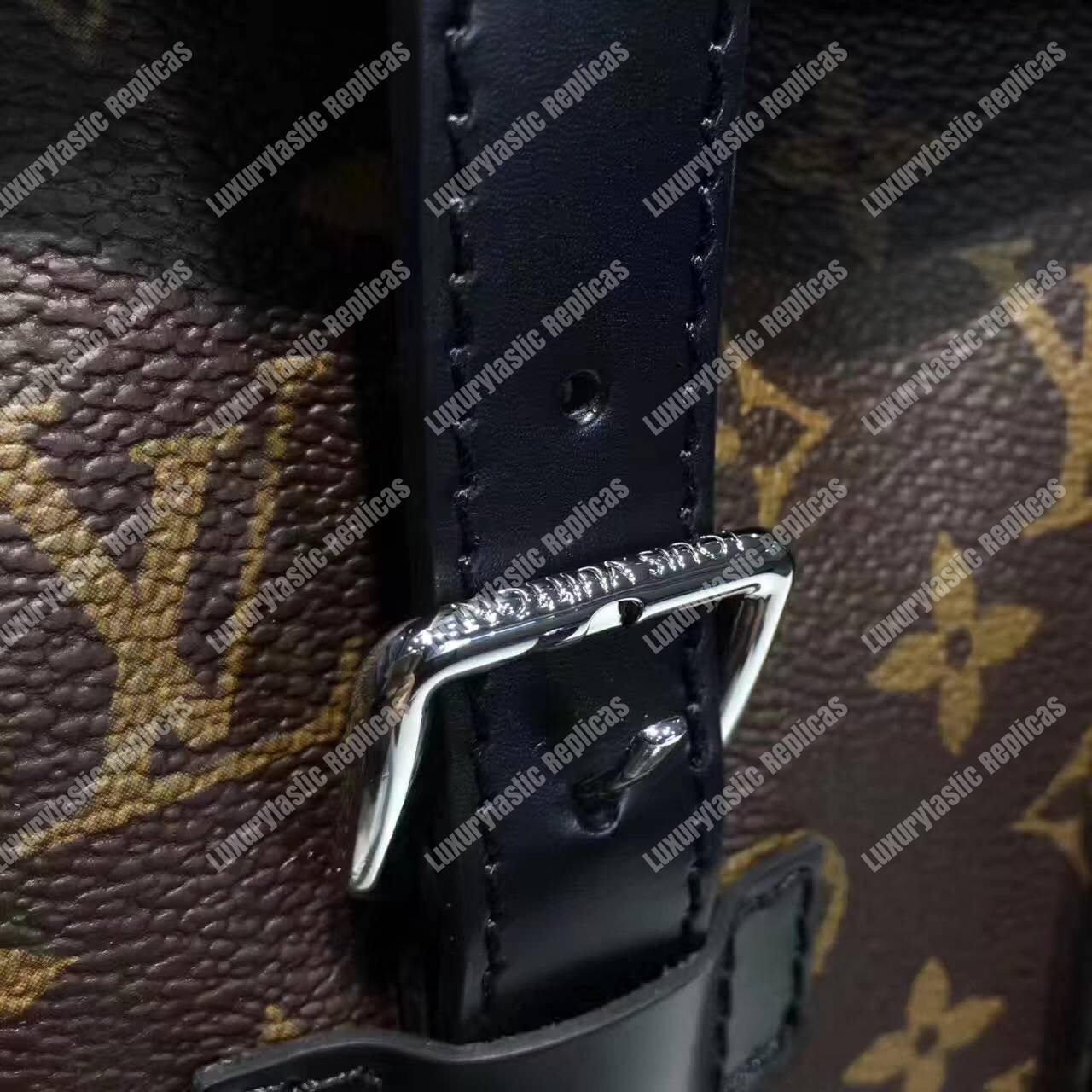 LV Christopher PM Monogram Macassar Canvas