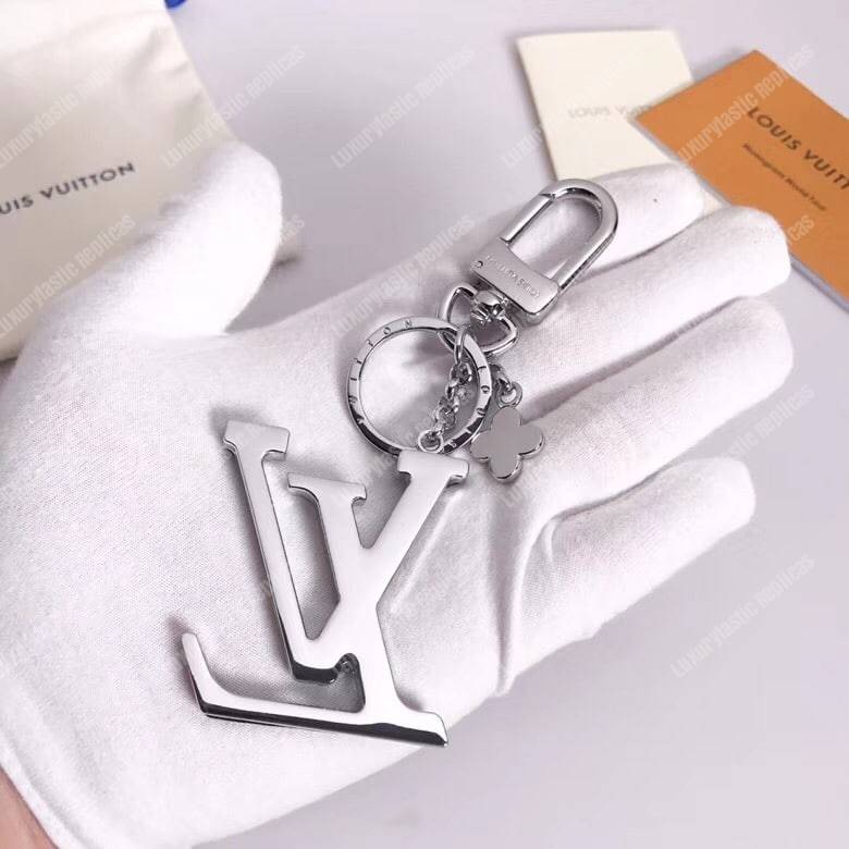 LV Capucines Bag Charm and Key Holder Black