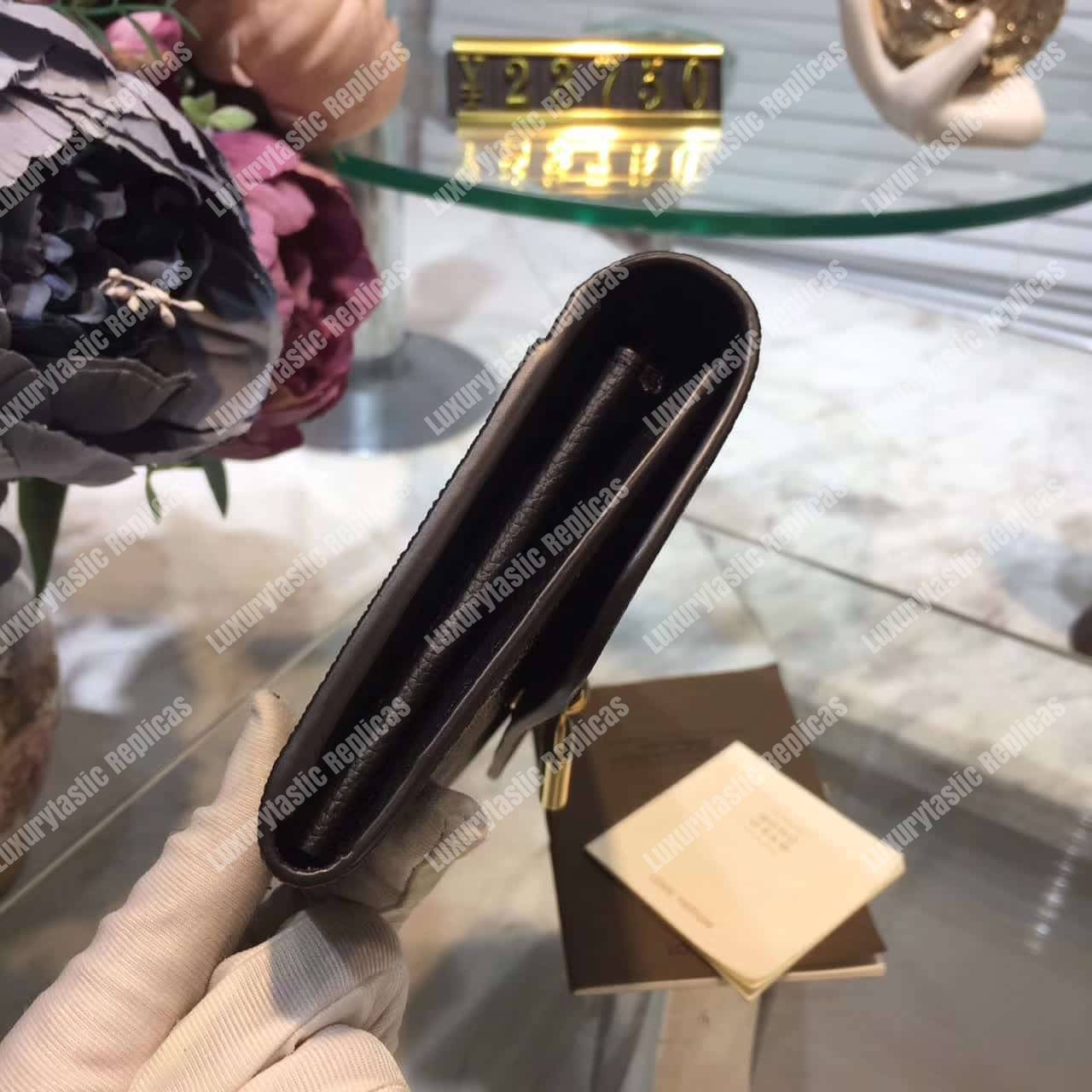 LV Canvas Venus Wallet Monogram Noir
