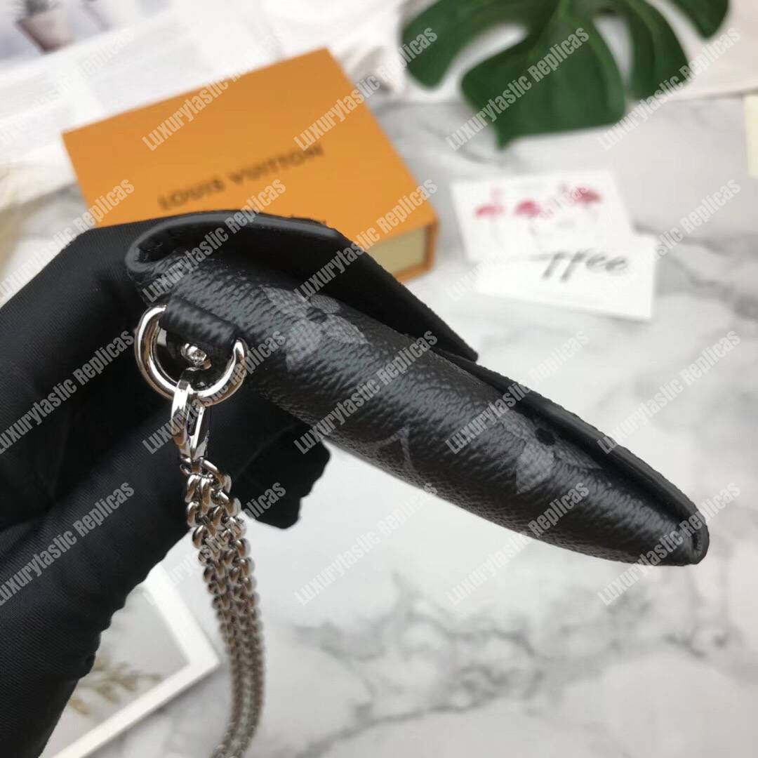 LV Kirigami Necklace Monogram Eclipse