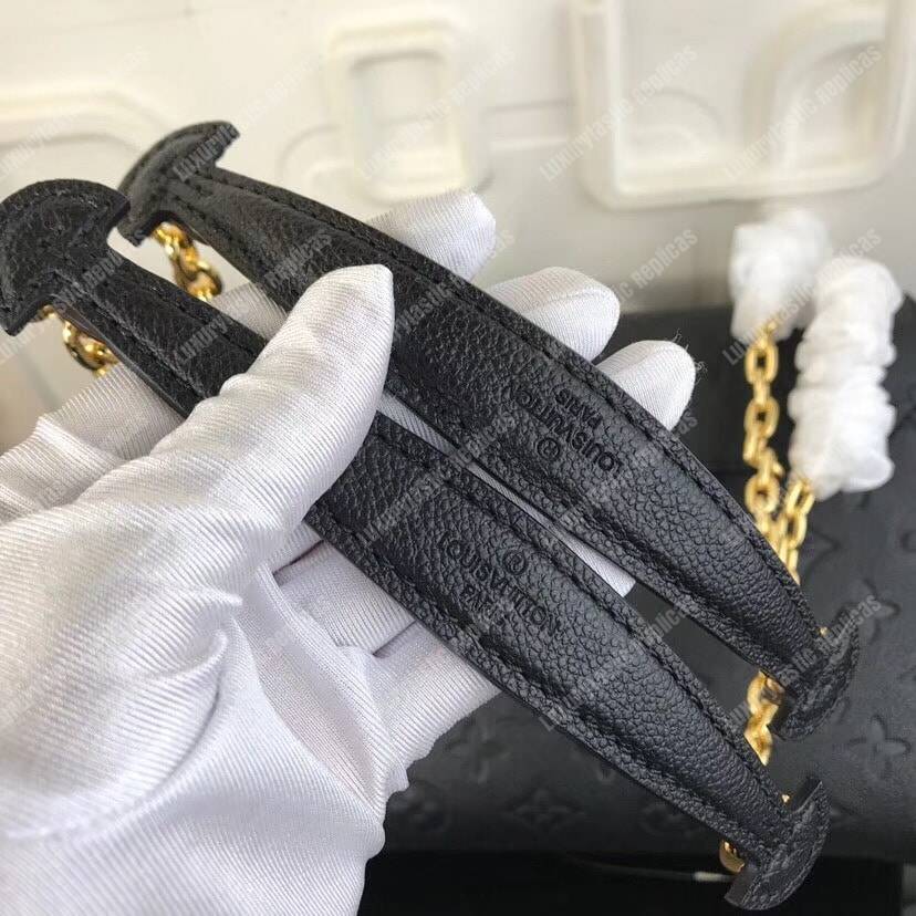 LV Vavin MM Monogram Empreinte Leather Noir