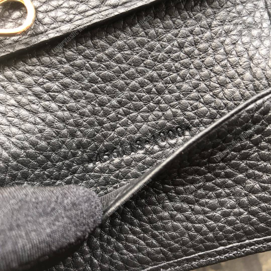 G*u*i gg marmont leather key case black