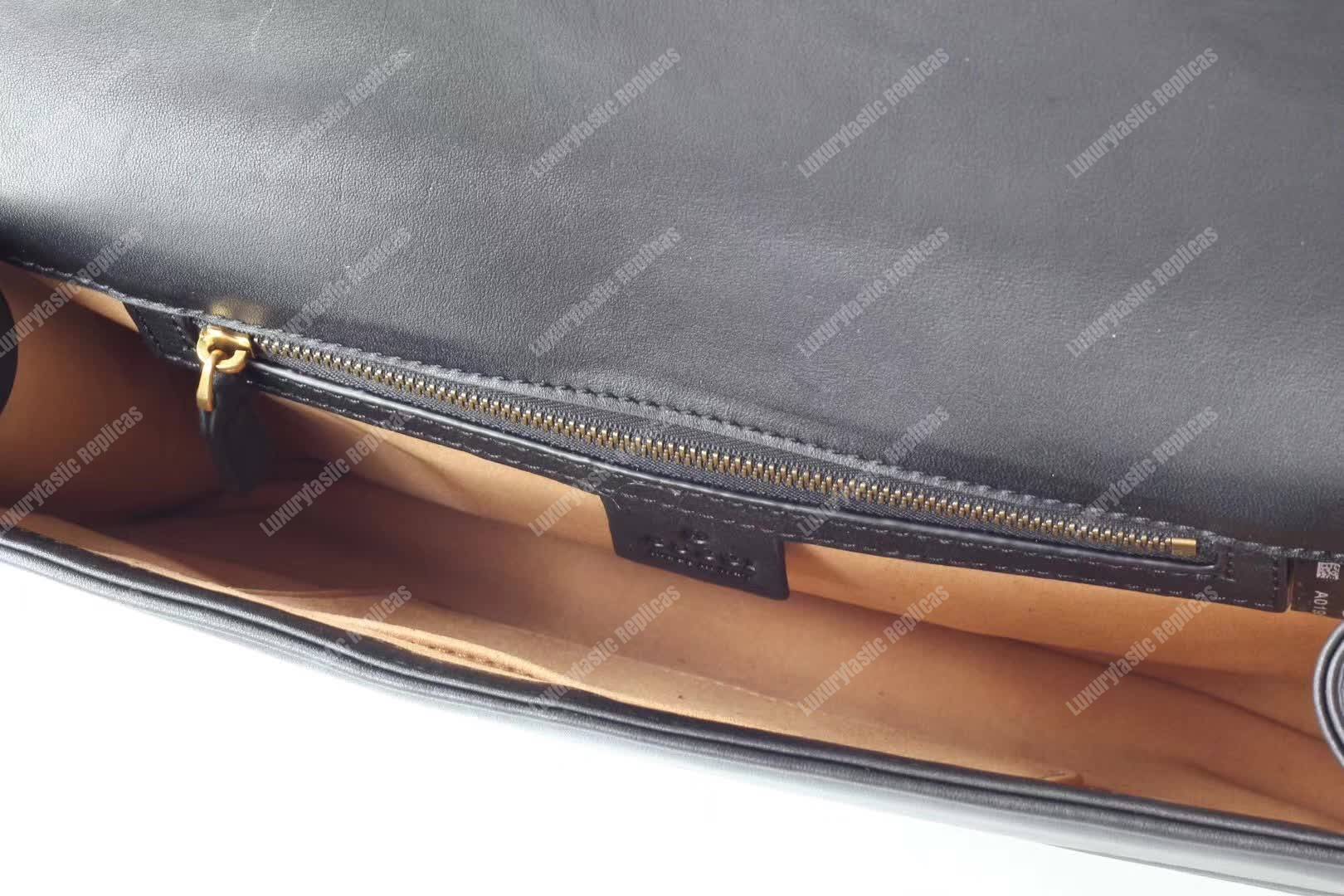 G*u*i gg marmont clutch black