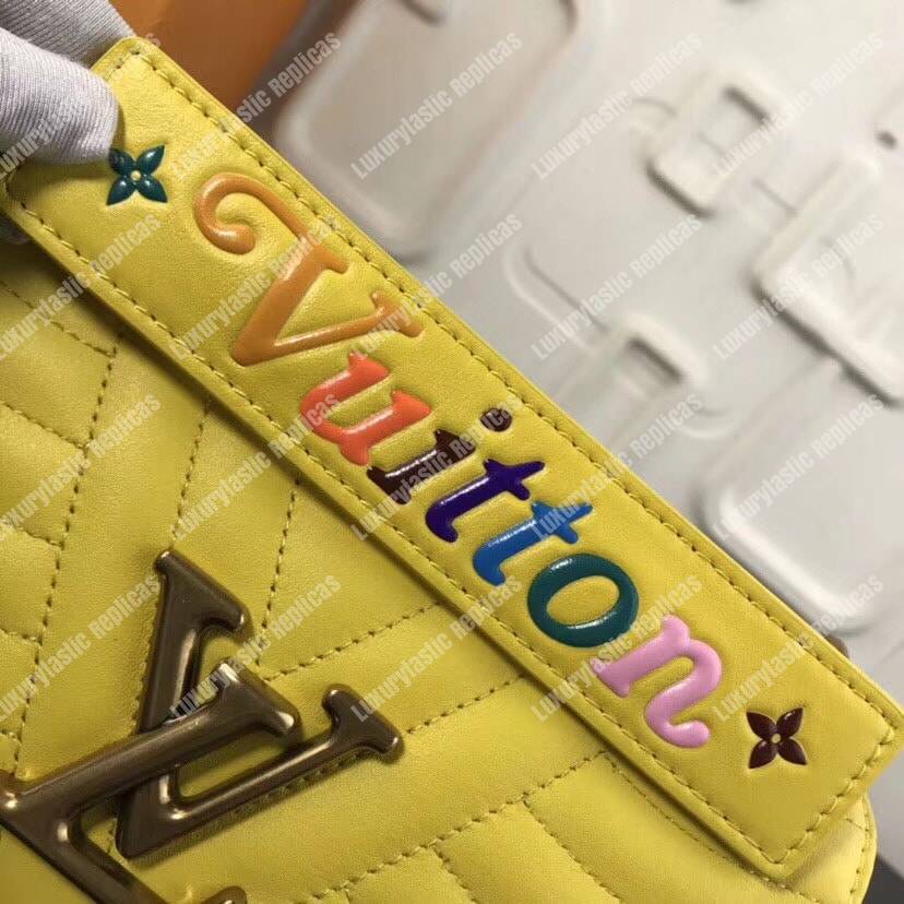 LV New Wave Chain Bag PM Yellow