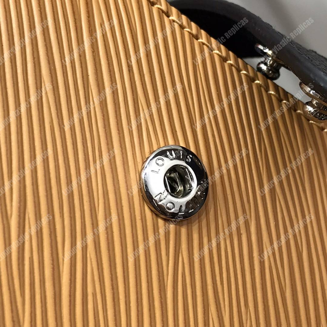 LV Twist Tote Epi Leather Camel