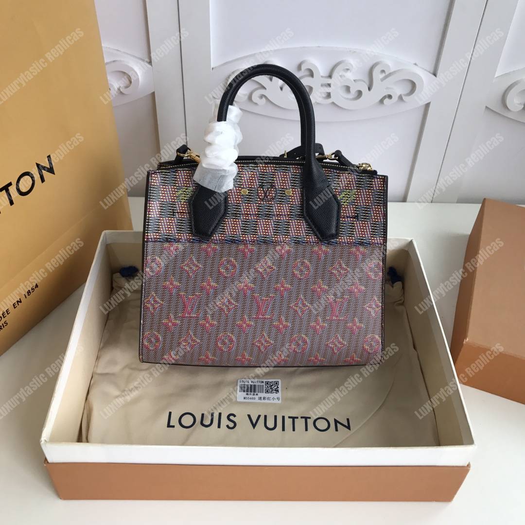 LV City Steamer PM Red Black