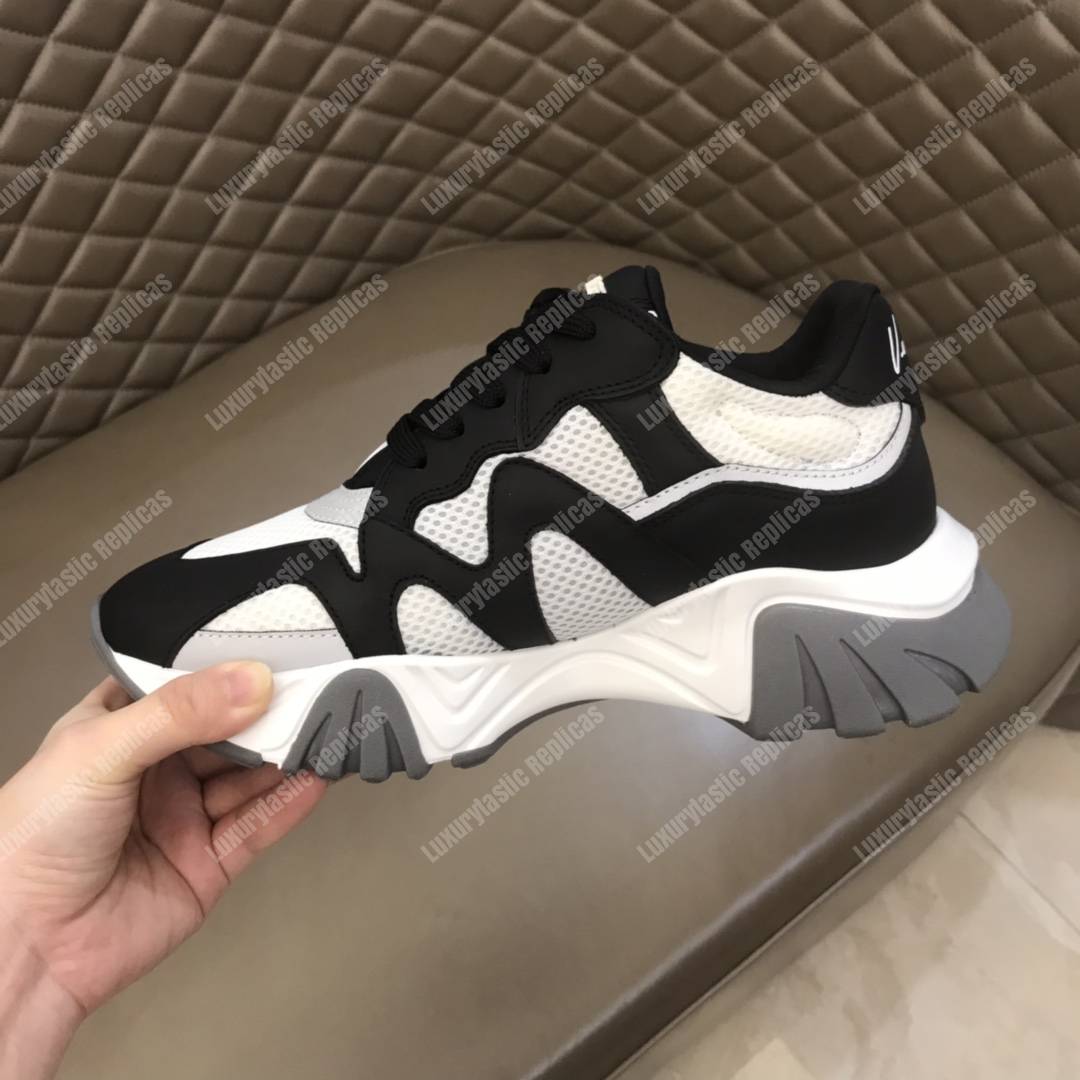 Versace Squalo Sneakers Black/White