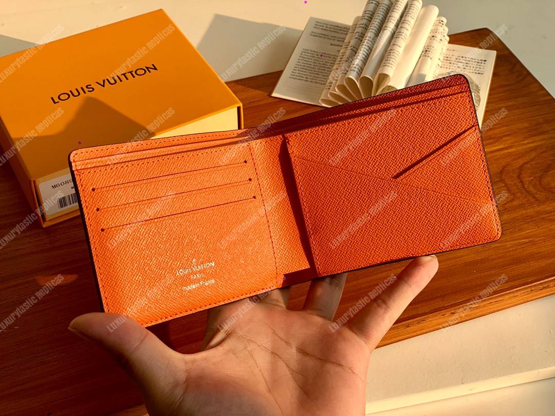 LV Multiple Wallet Orange