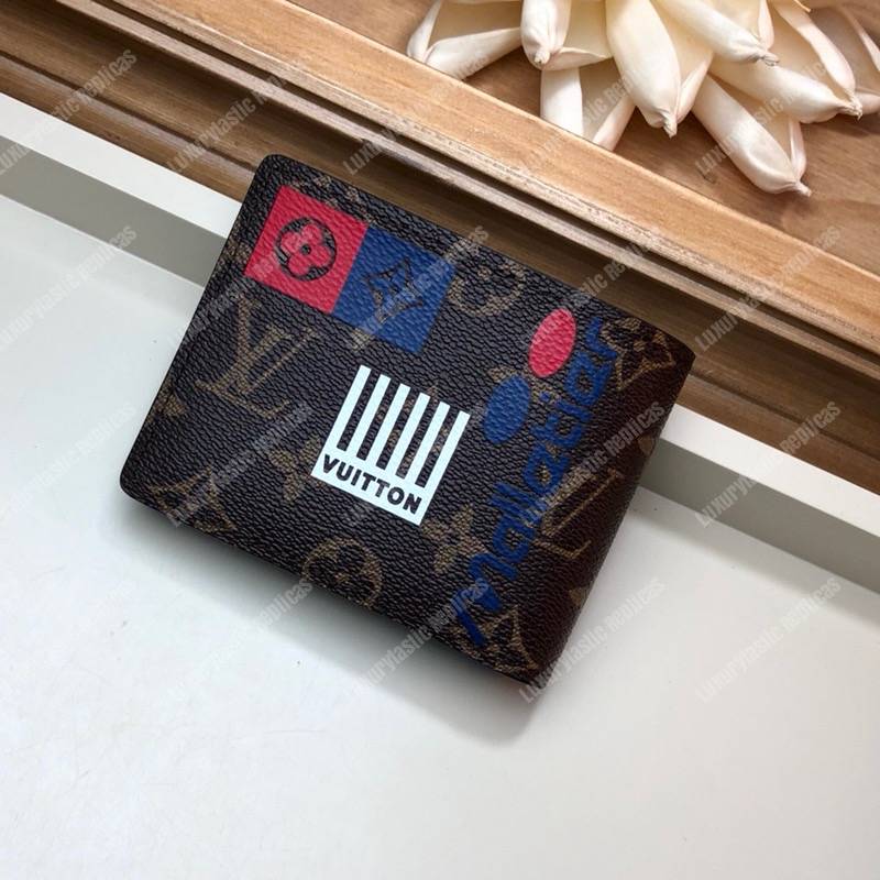 LV Multiple Wallet Monogram Marron