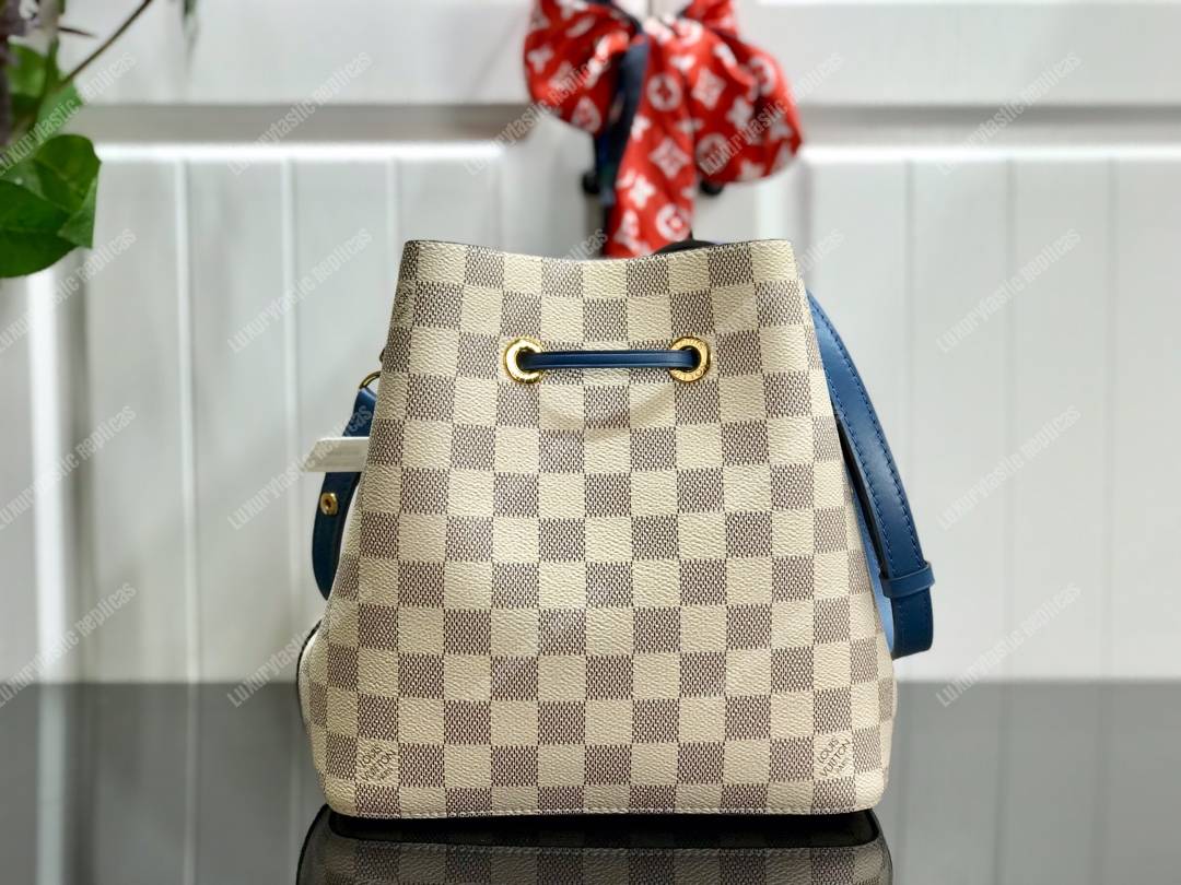 LV Noé BB Damier Azur Canvas Bleuet