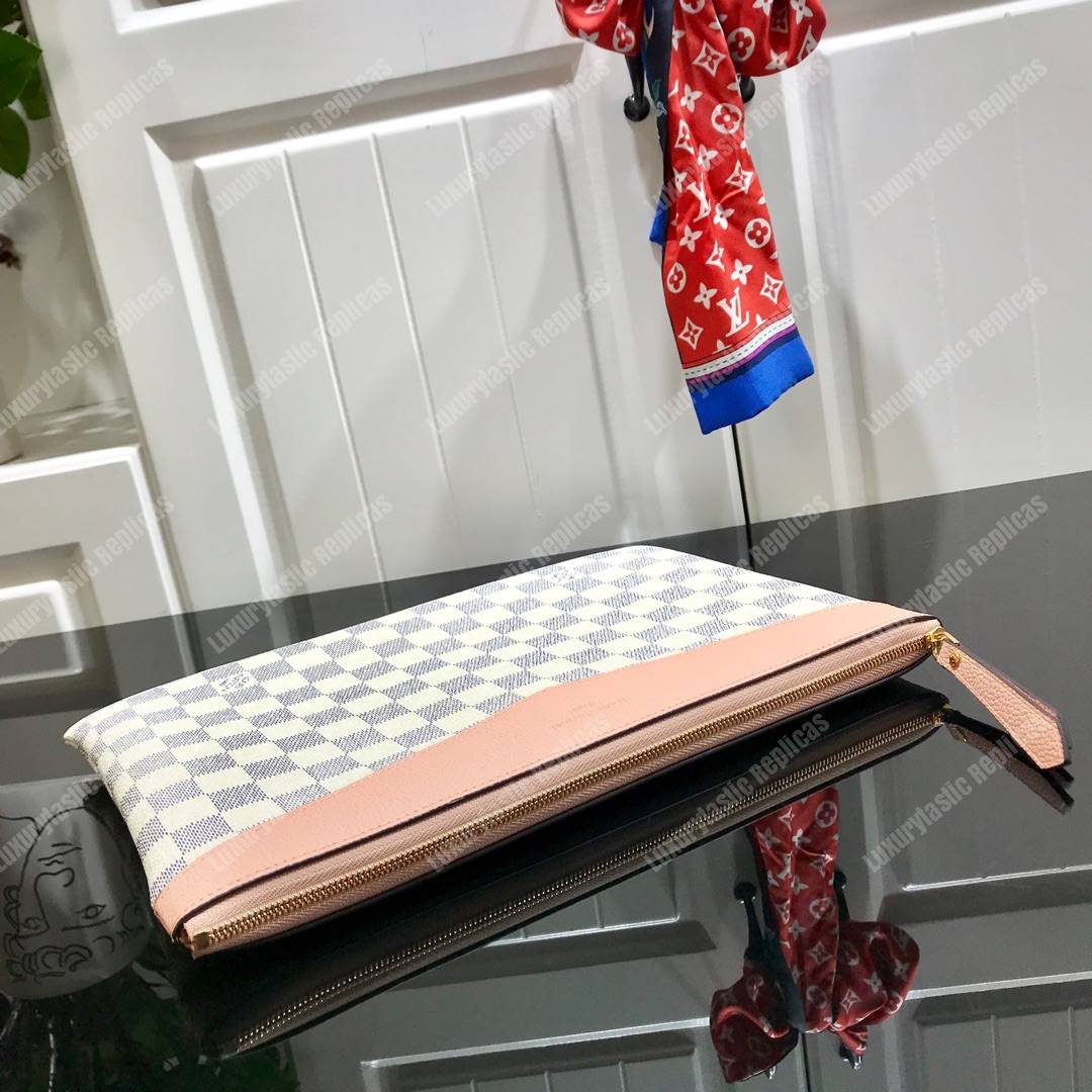 LV Daily Pouch Damier Azur