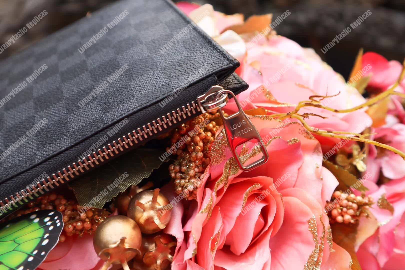 LV Pochette Jour PM Damier Graphite Canvas