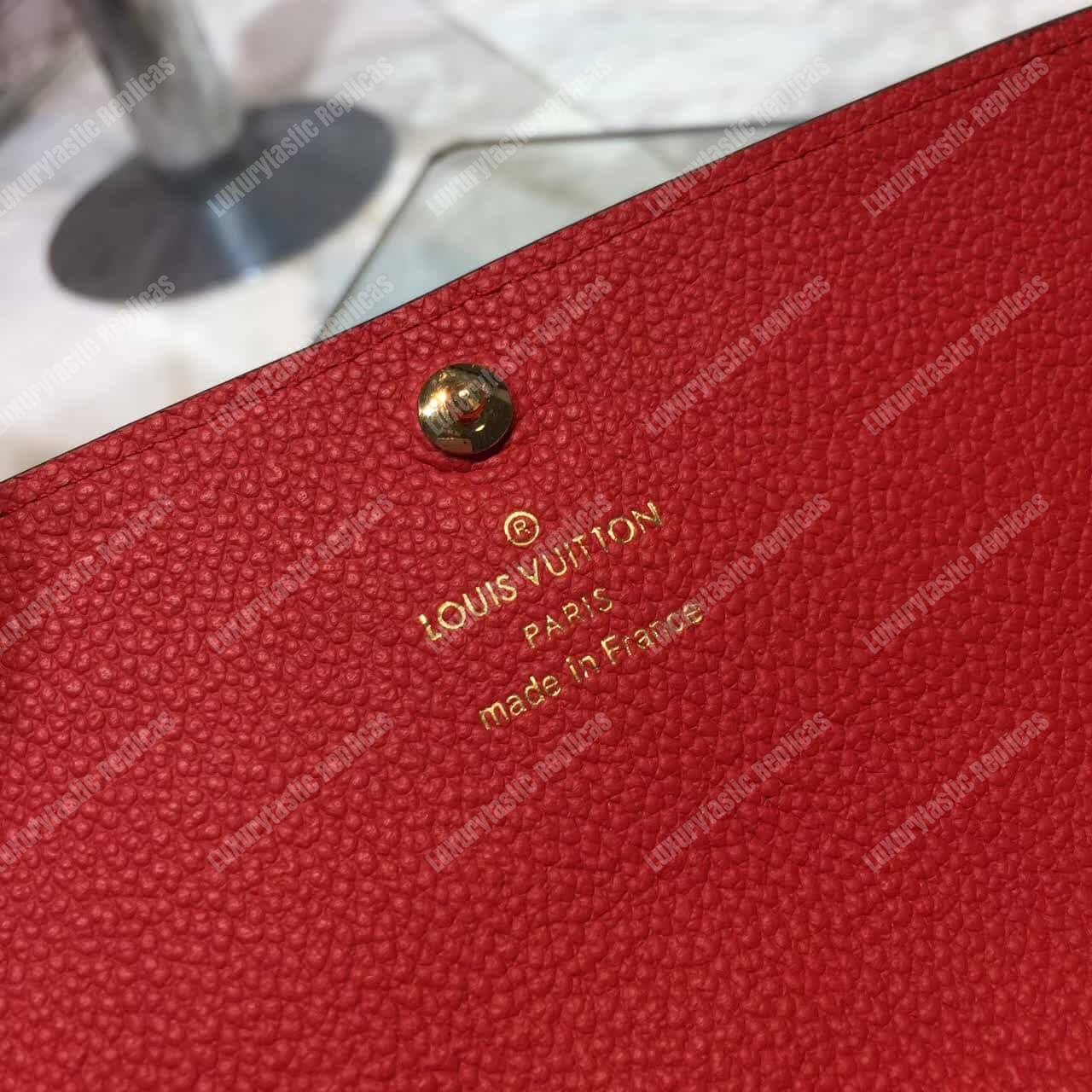 LV Canvas Venus Wallet Monogram Cherry