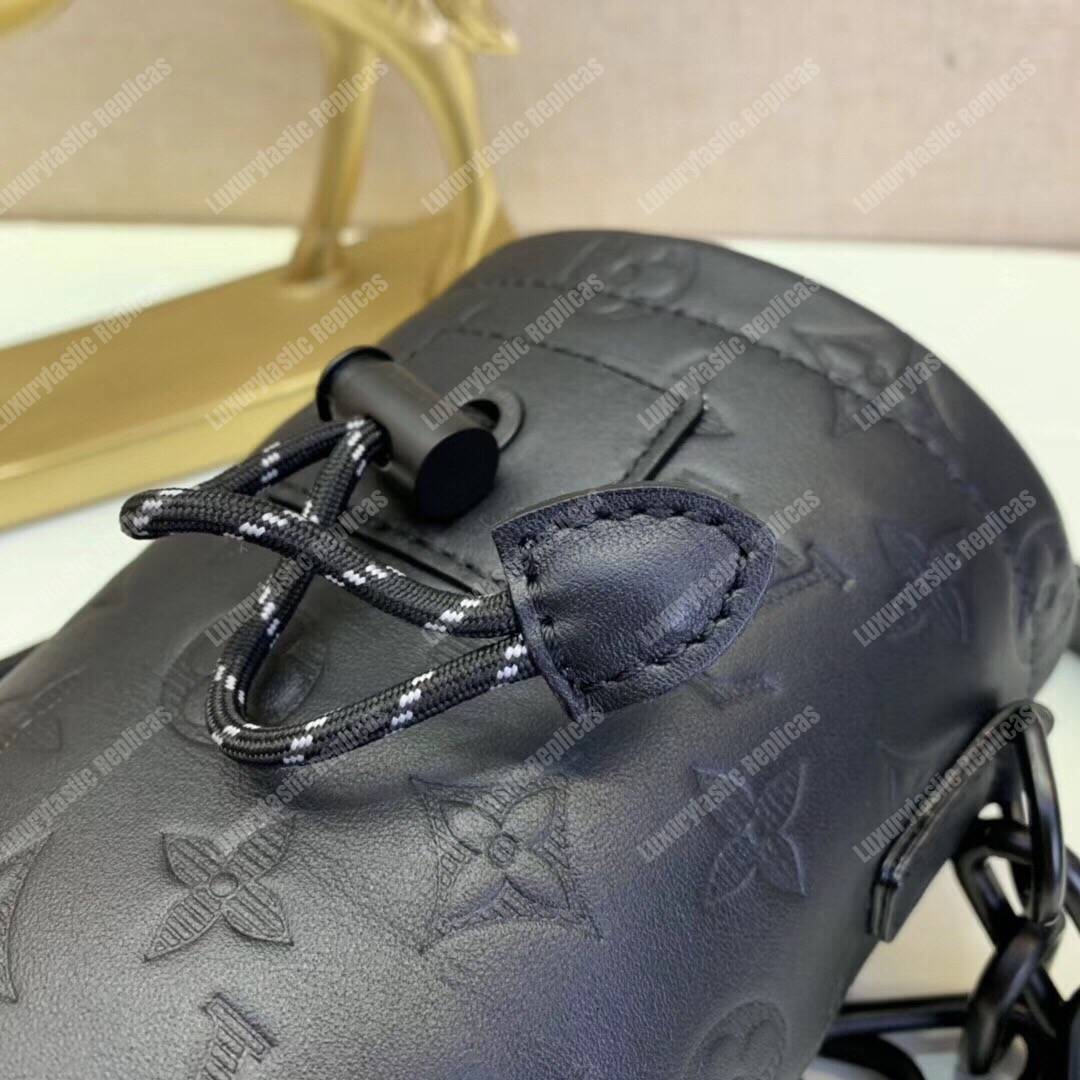 LV Chalk Nano Bag G65 Monogram Black