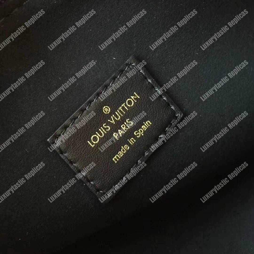 LV Pochette Tuileries Monogram Coated Canvas Red