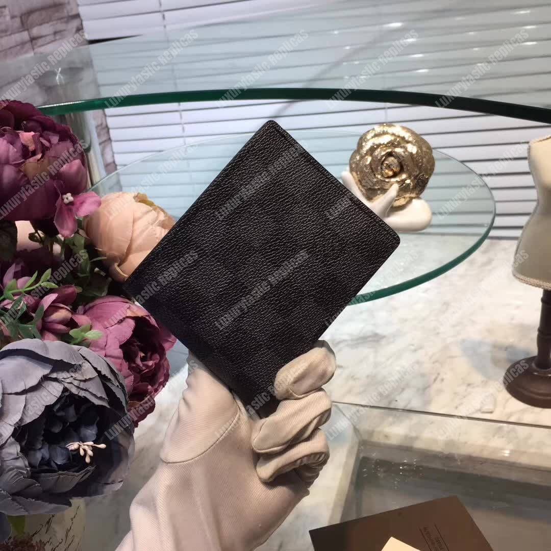 LV Wallet Damier Graphite Canvas