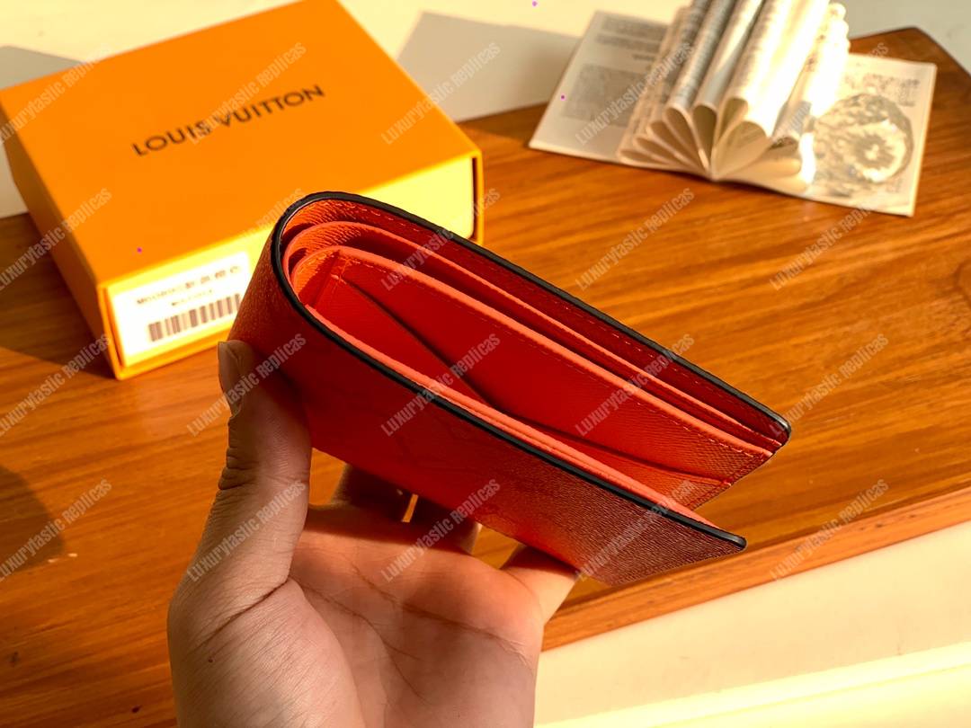 LV Multiple Wallet Orange