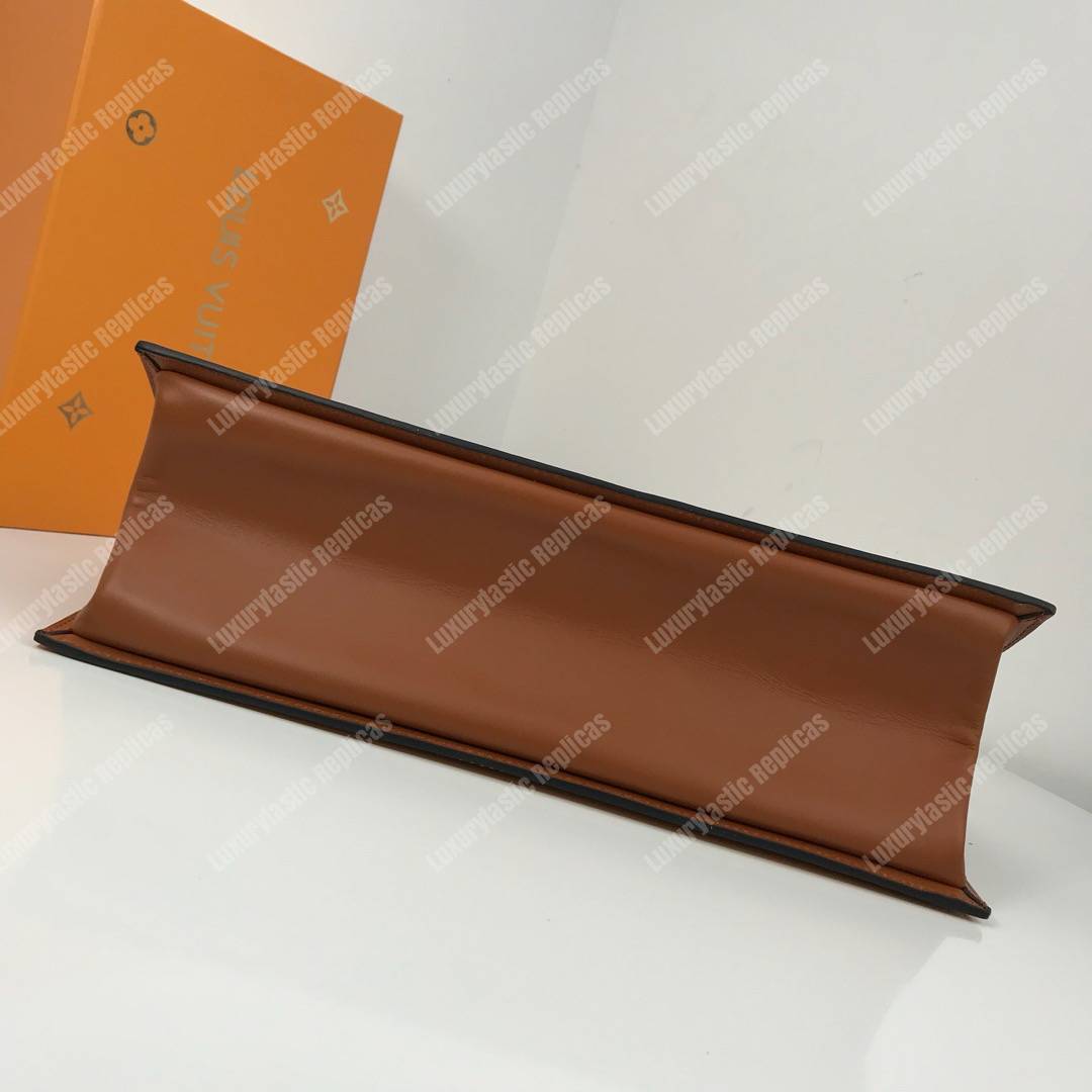 LV Epi Sac Tricot Bag Safran Yellow