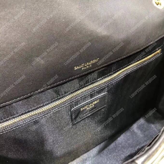 Saint Laurent Jamie Giant Black “CARRÉ RIVE GAUCHE “