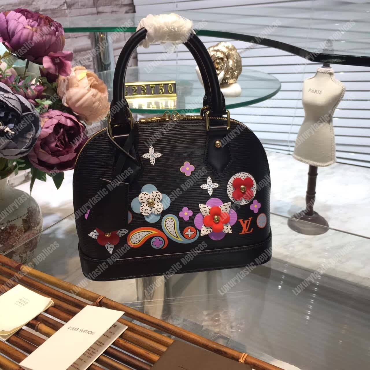 LV Alma BB Epi Leather