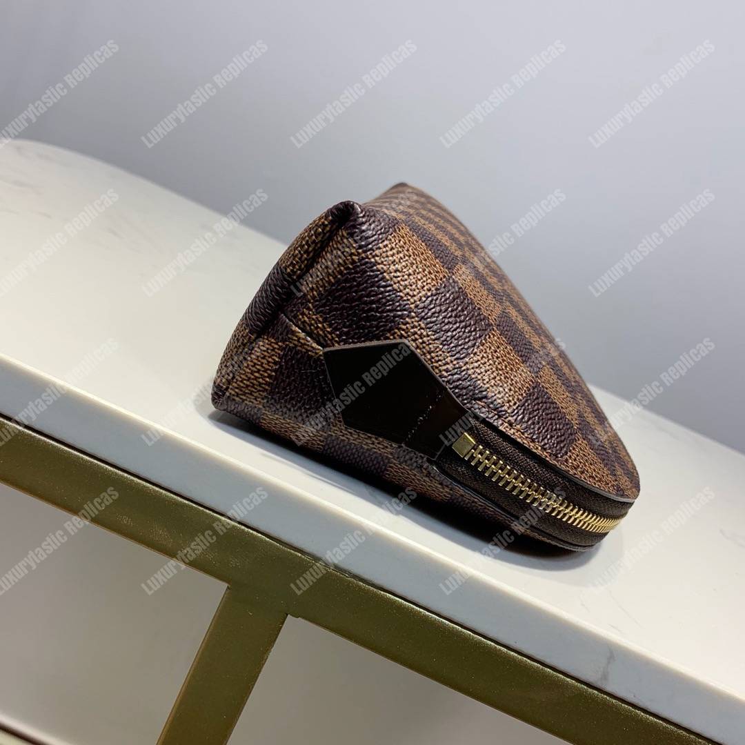 LV Cosmetic Pouch PM Damier Ebene