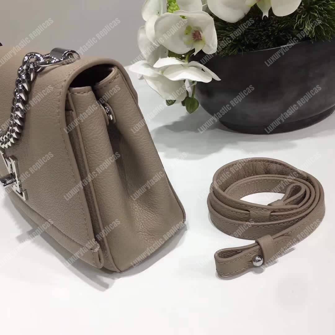 LV Lockme II BB Bag Taurillon Leather Galet