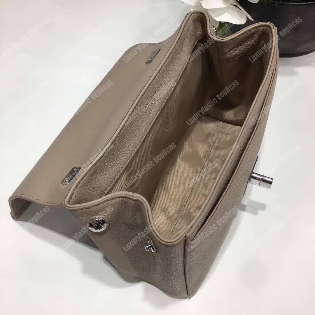 LV Lockme II BB Bag Taurillon Leather Galet