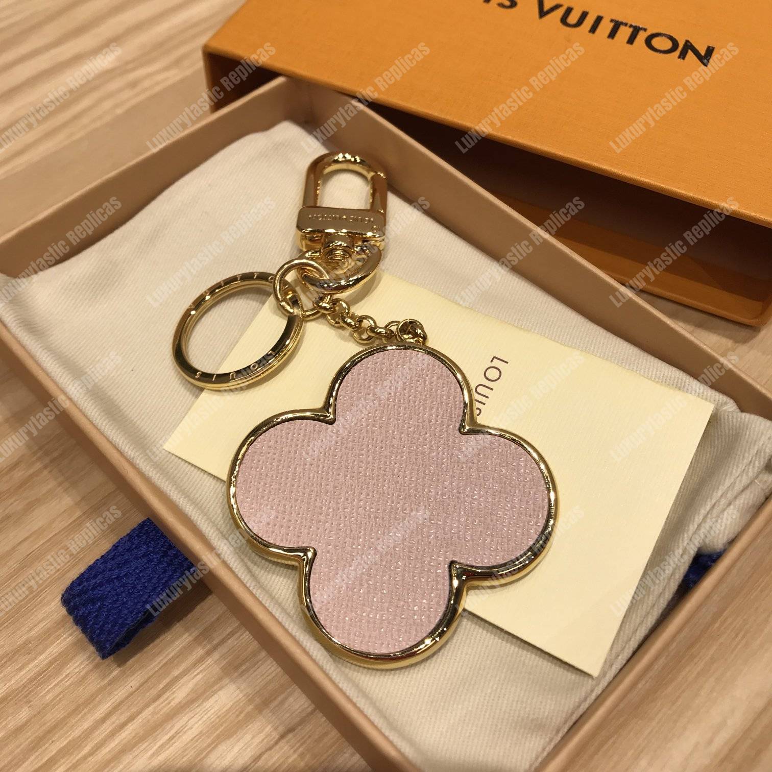 LV Into The Flower Bag Charm and Key Holder